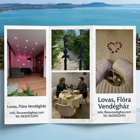 Flora Apartmanhaz A Balatonnal Lovas